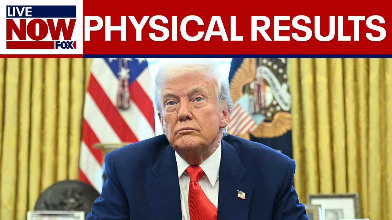 White House releases President Trump's physical exam results