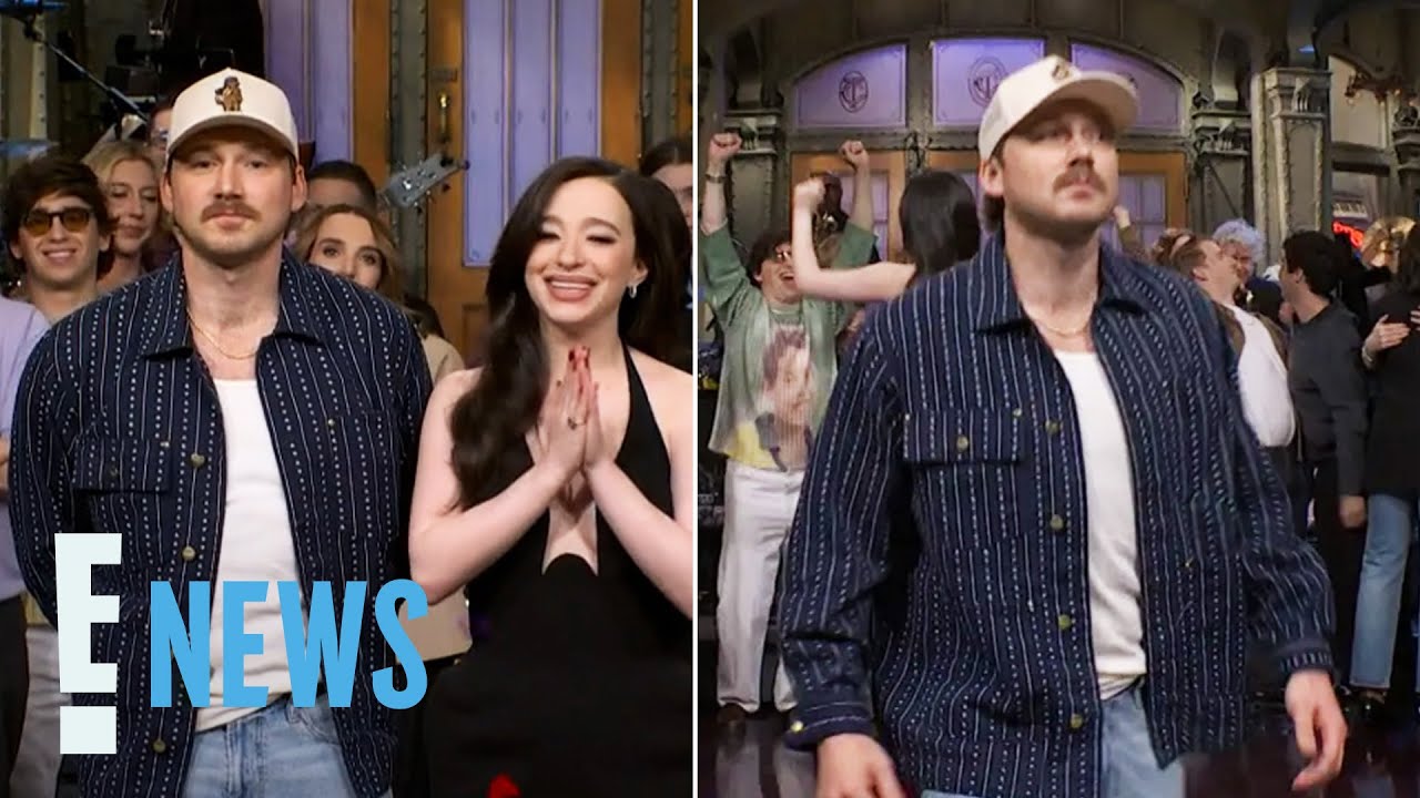 Morgan Wallen Abruptly WALKS OFF SNL Stage During End Credits | E! News