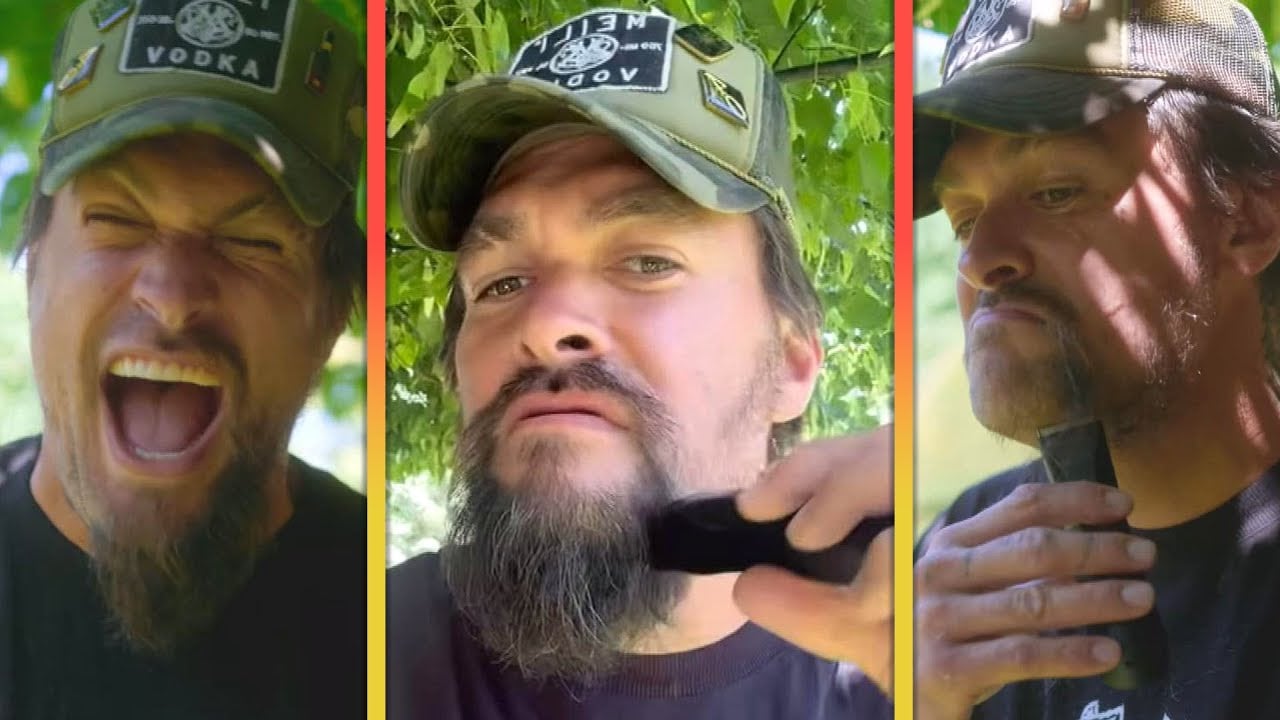 Jason Momoa Shaves Off His Beard for the FIRST TIME in 6 YEARS!