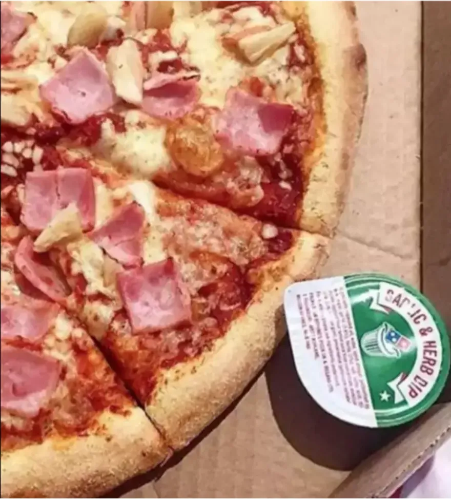 'Big Dip' of Domino's garlic & herb sauce has a whopping 675 calories