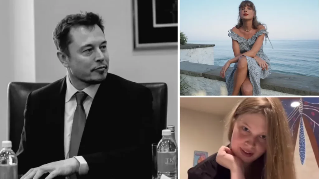 Elon Musk's daughter reacts following his unsettling proposal to Taylor Swift