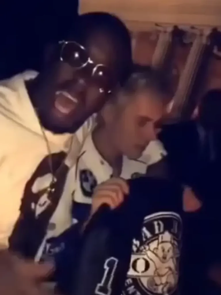 Justin Bieber's partying with Diddy video