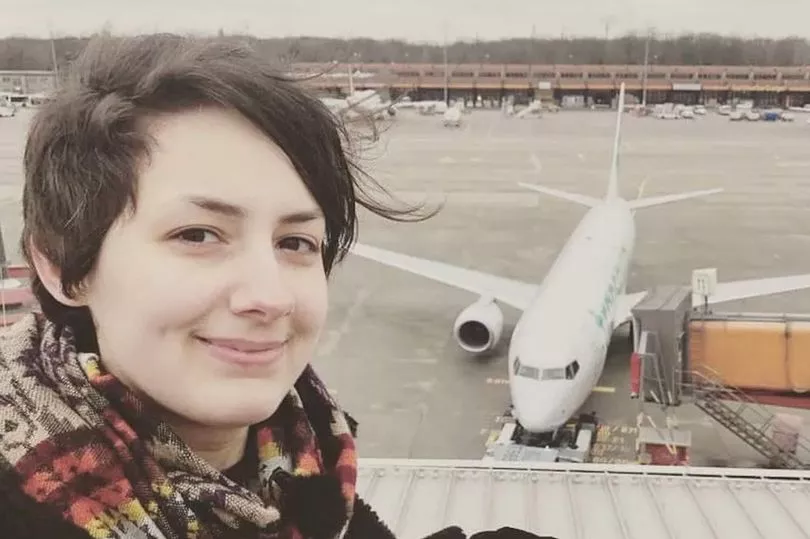 Köbke referred to the Boeing 737-800 as the love of her life