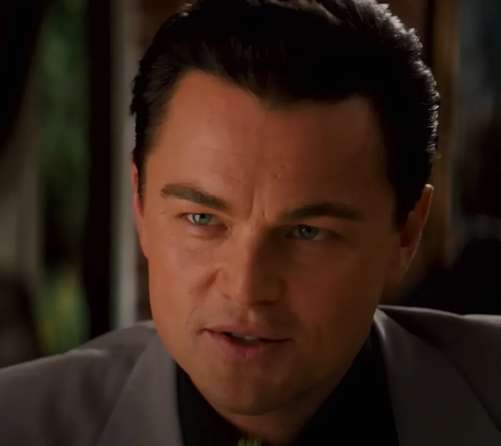 Leonardo DiCaprio’s character Jordan Belfort