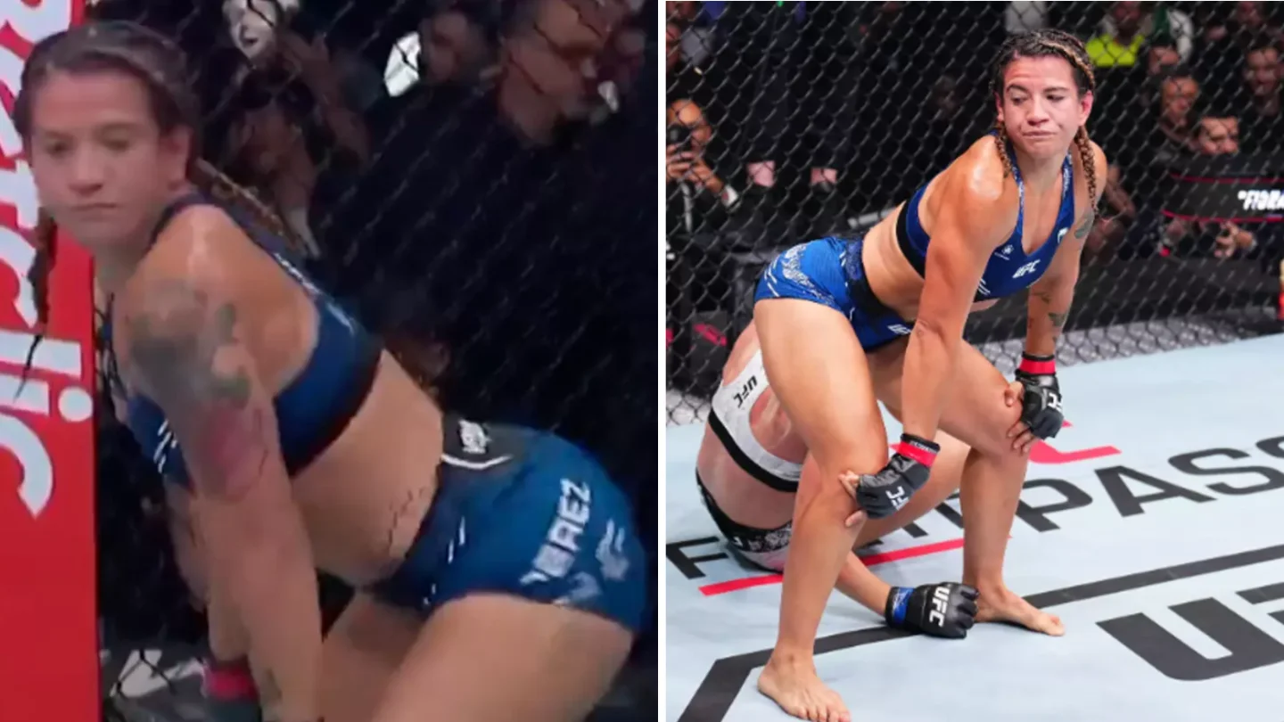 MMA fighter twerks in the face of opponent