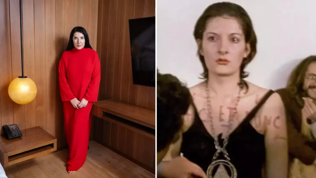 Marina Abramović, a performance artist allowed spectators to do anything to her for six hours