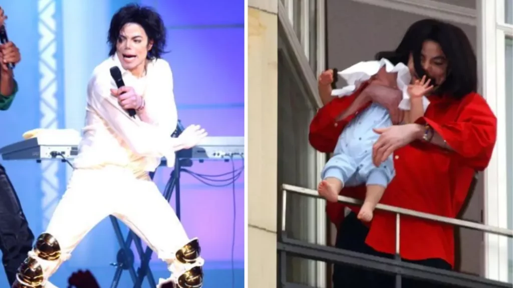 Michael Jackson told why he dangled his baby from the balcony window