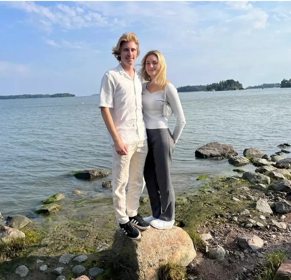 Oliver Russell, 24, and his girlfriend Helena Tomaszewska, 20