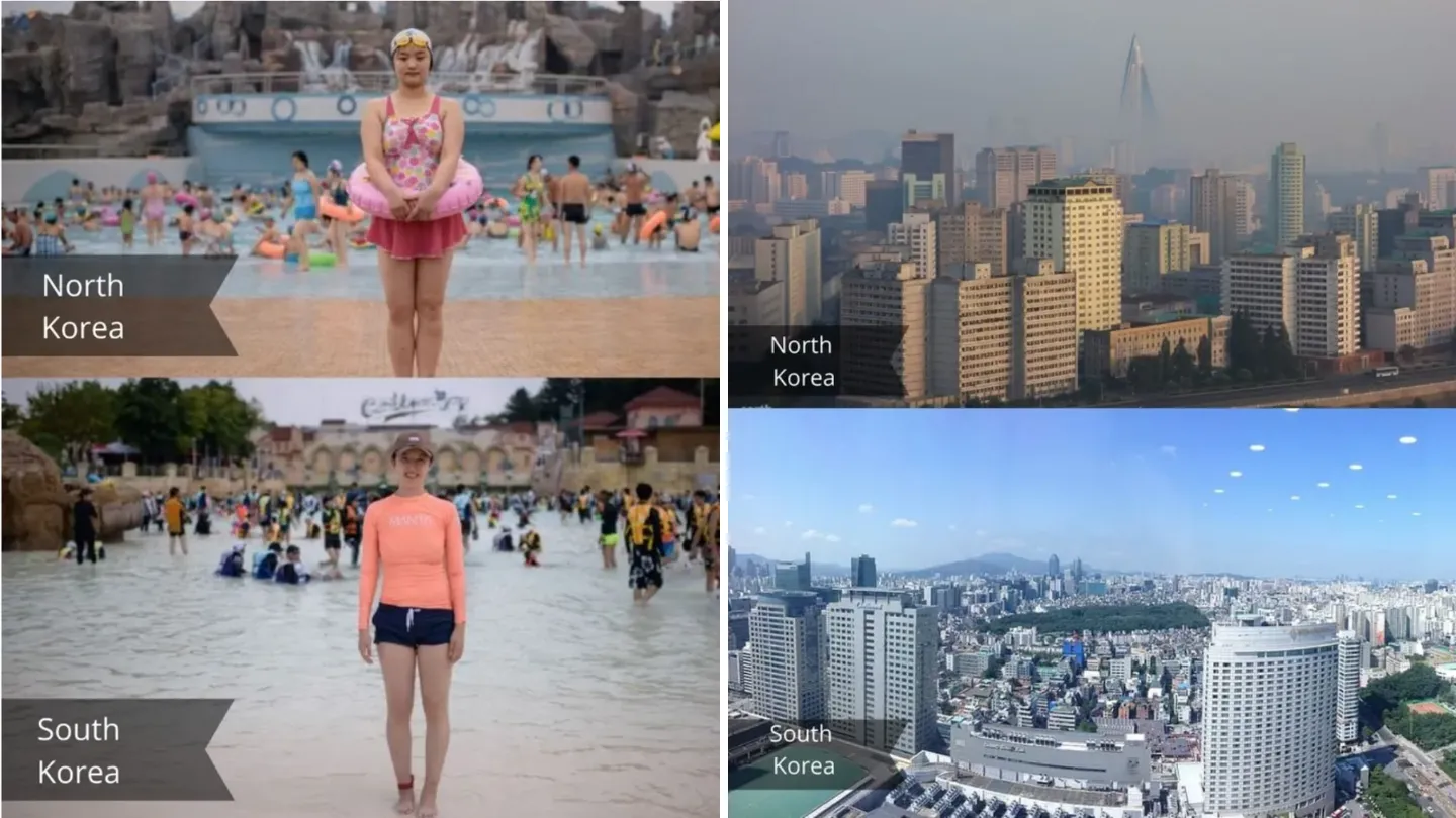 Photographer Shows Differences Between North and South Korea