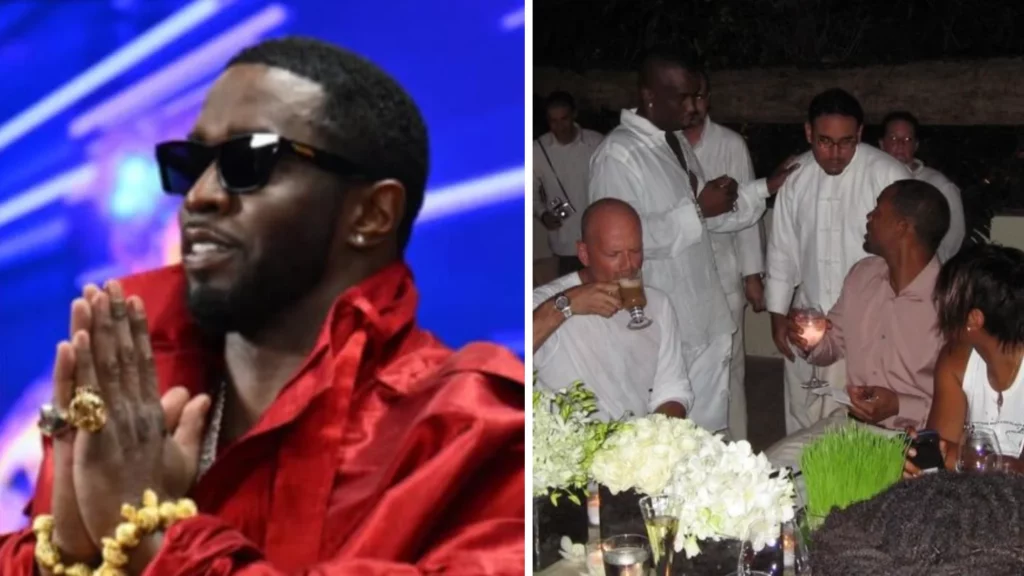 Shocking Images of Diddy Surfaces