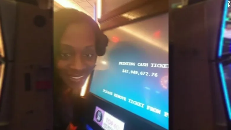 selfie with slot machine