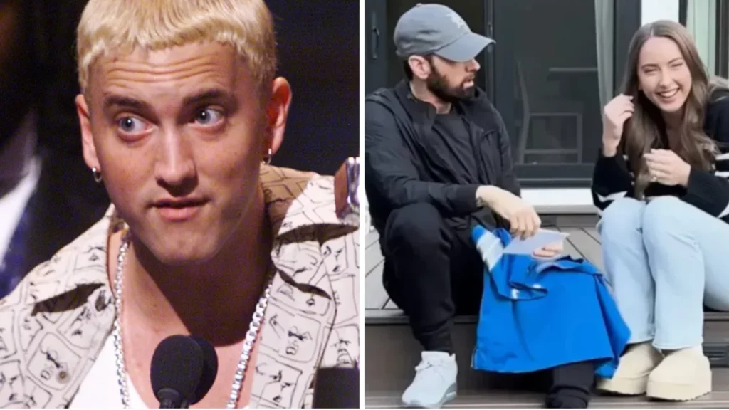 Eminem's heartfelt announcement of becoming a grandad