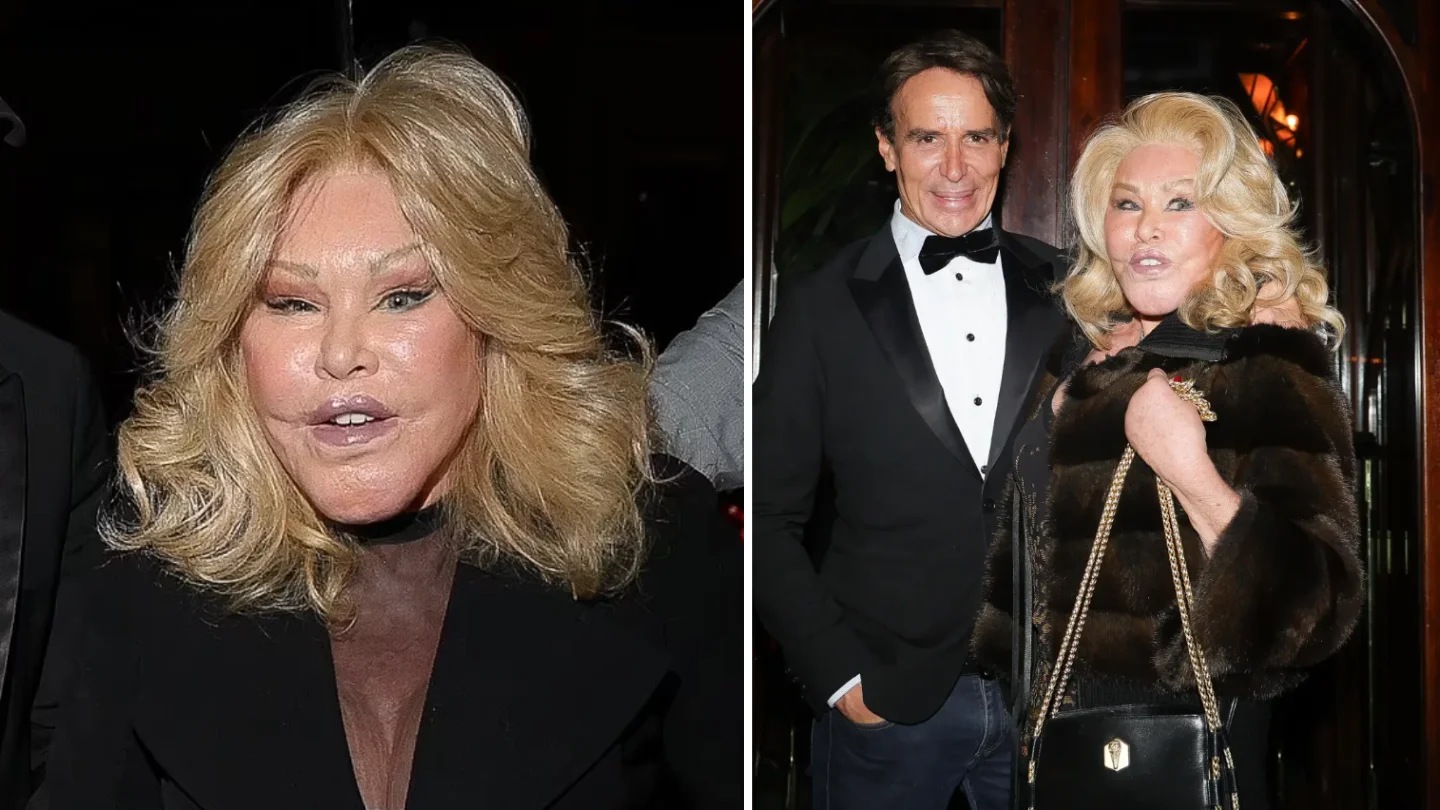 Jocelyne Wildenstein, 84, and her fiance Lloyd Klein, 57