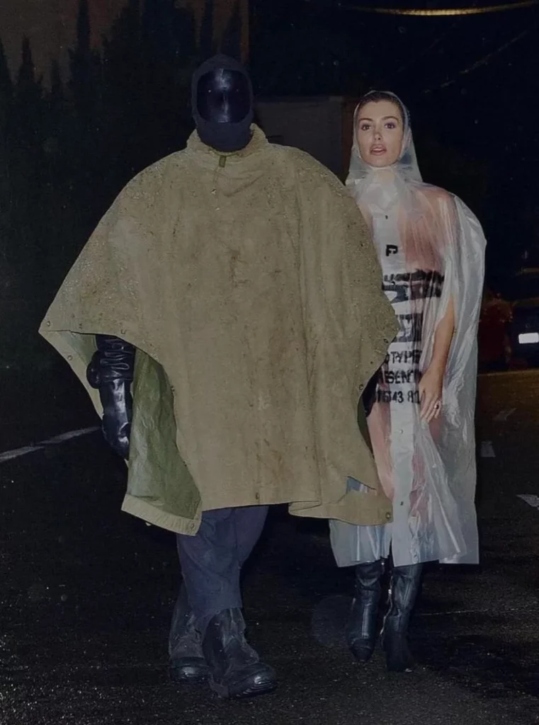 Kanye's influence on Bianca's clothing