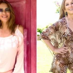 Liz Hurley flaunts her amazing figure