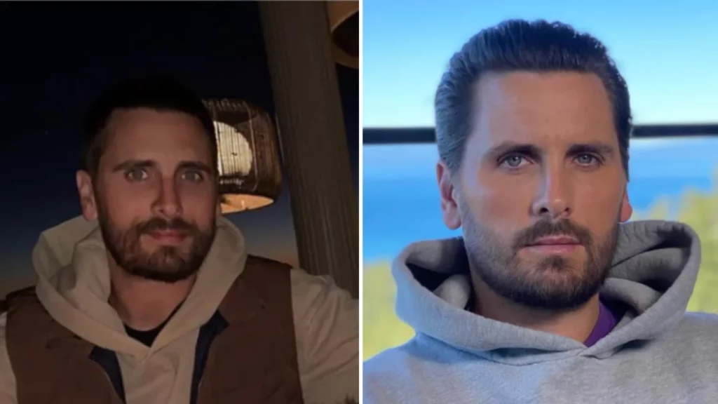 Photograph of Scott Disick with his daughter sparks