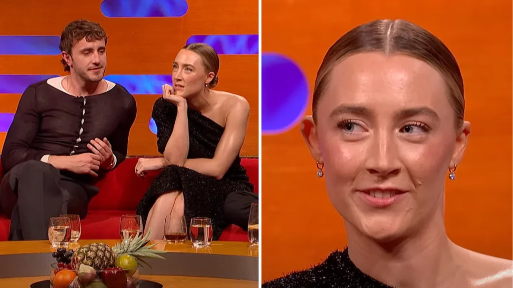 Saoirse Ronan Praised for Calling Out Paul Mescal’s Joke on Graham Norton