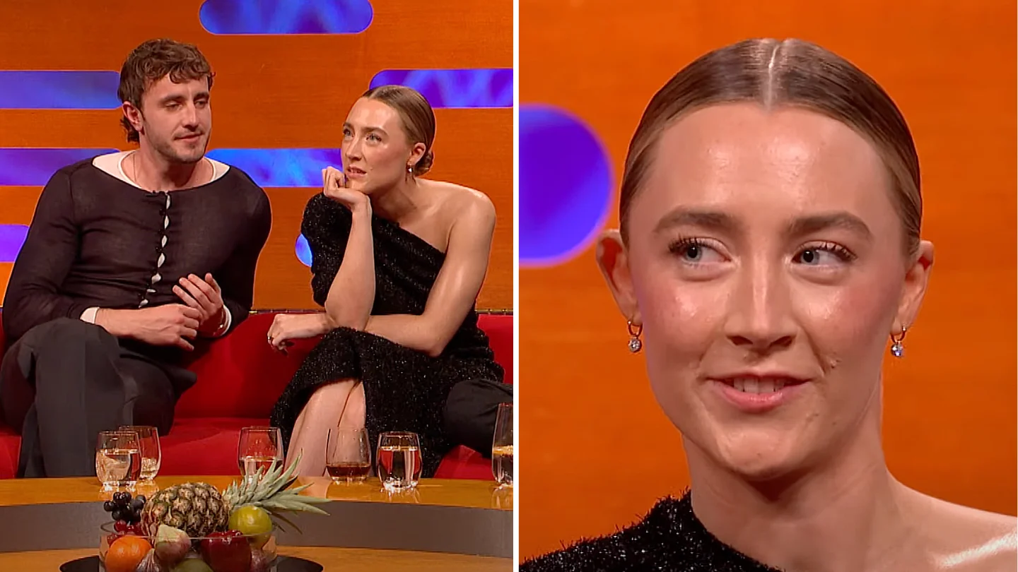 Saoirse Ronan Praised for Calling Out Paul Mescal’s Joke on Graham Norton