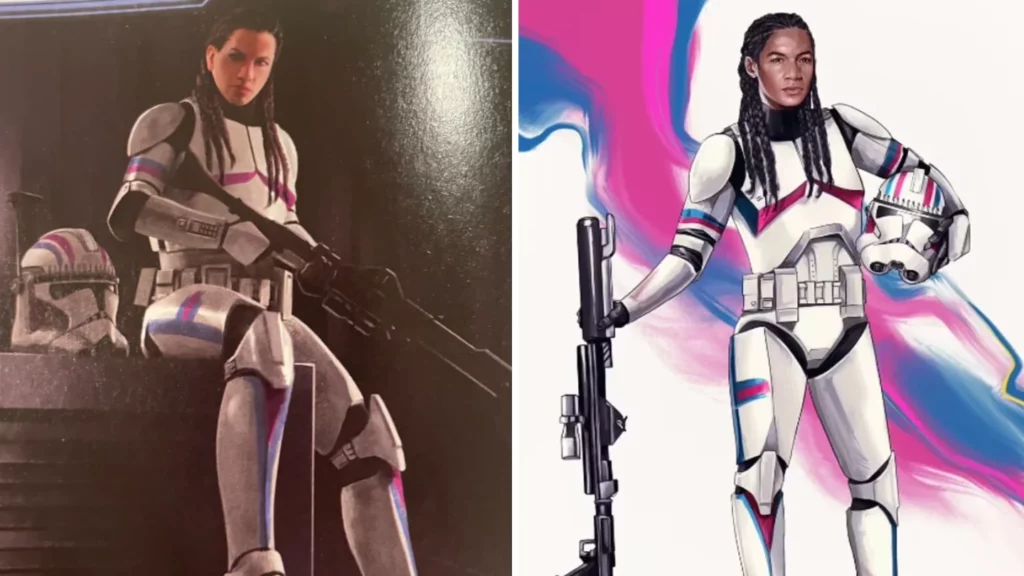 Star Wars debuts its first trans woman stormtrooper