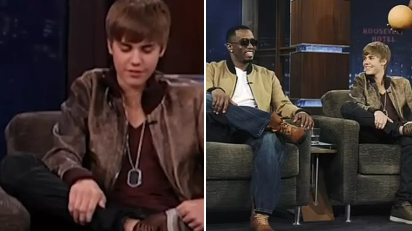 clip shows Diddy telling Justin Bieber