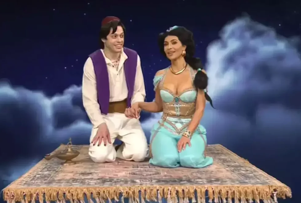 Pete Davidson and kim kardashian