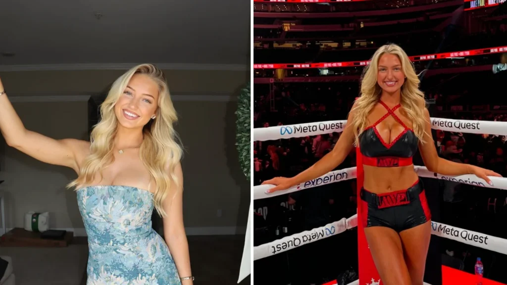 Viral Ring Girl Who Outshined the Tyson-Paul Fight