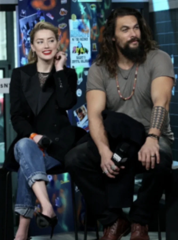 Amber Heard and Jason Momoa