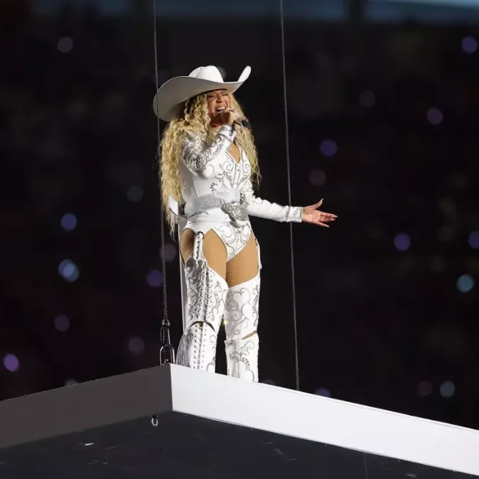 Beyoncé Makes Banned Gesture During NFL Halftime Show