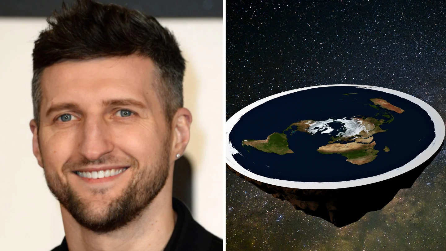 Boxing Legend Carl Froch Sparks Debate with Flat-Earth