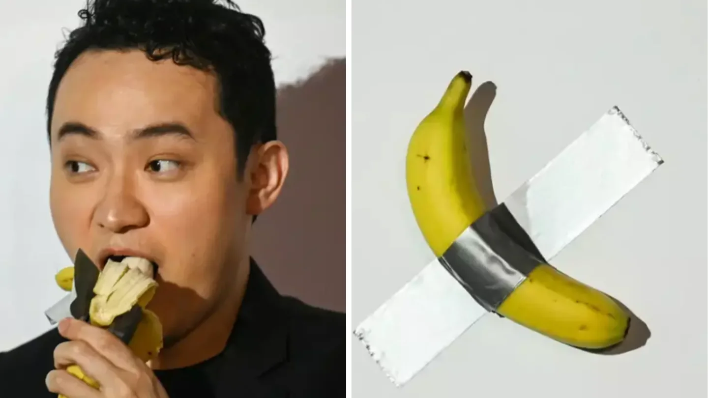 Crypto Mogul Eats £5 Million Banana in Bold Artistic Statement