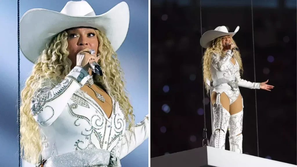 Beyoncé Makes Banned Gesture During NFL Halftime Show