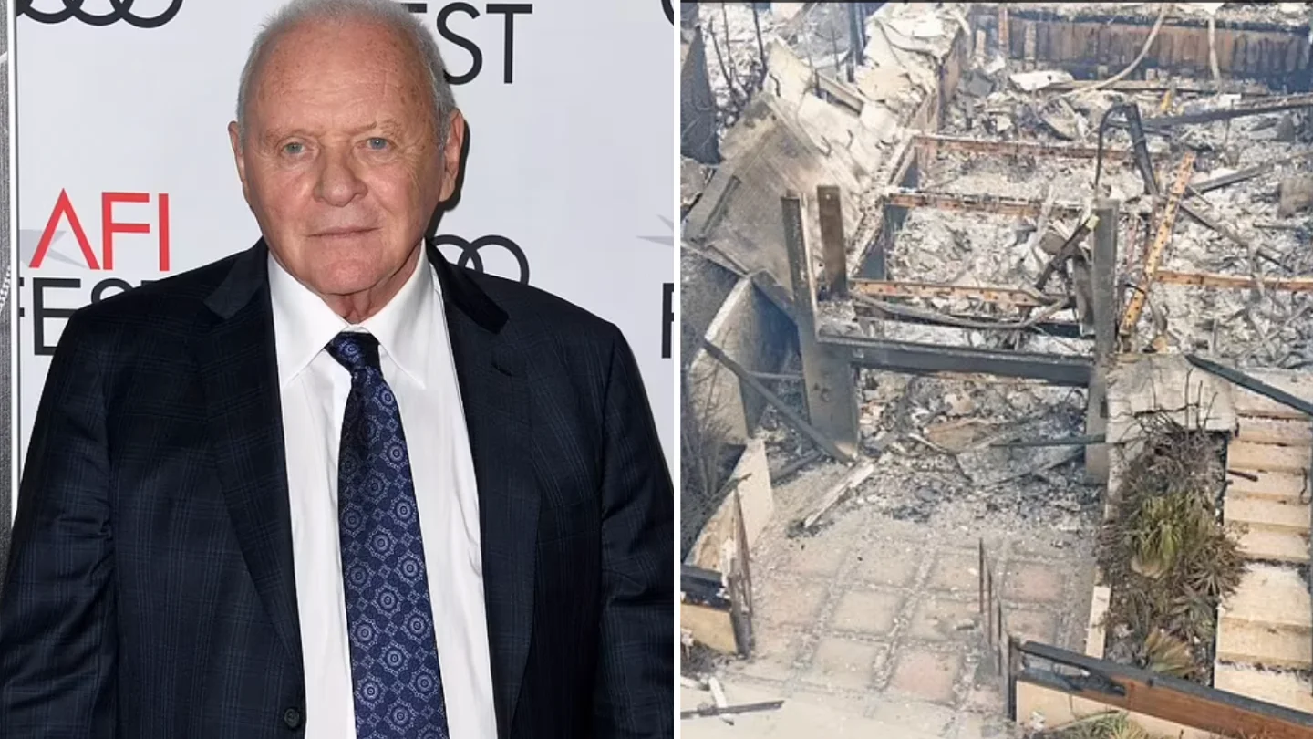 Anthony Hopkin $6M California Home Lost in LA Fire