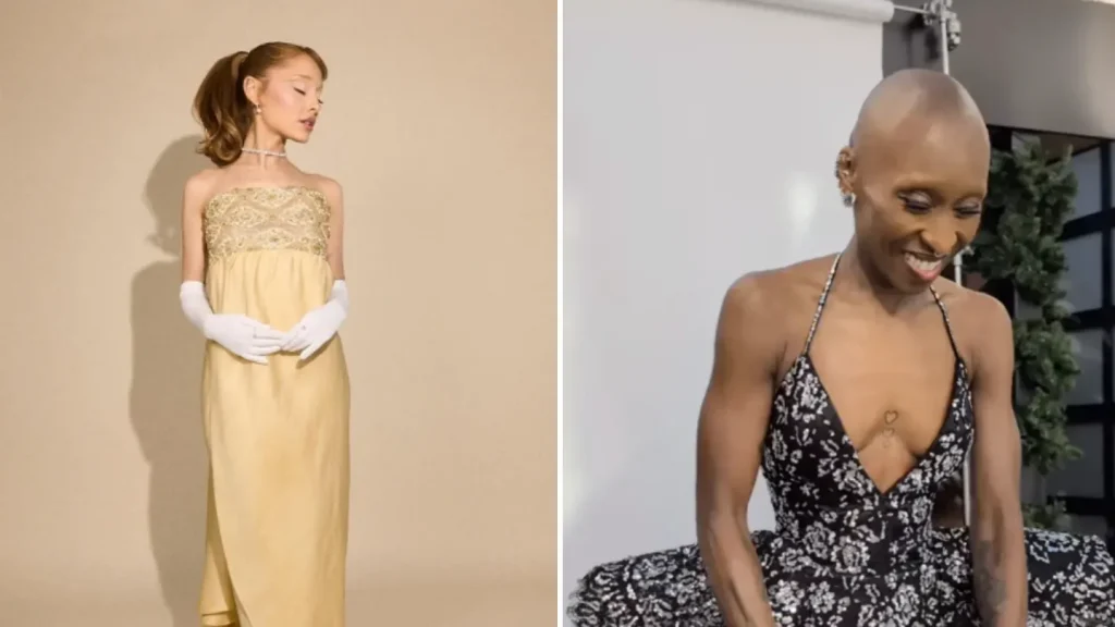 Ariana Grande and Cynthia Erivo Spark Fashion Debate