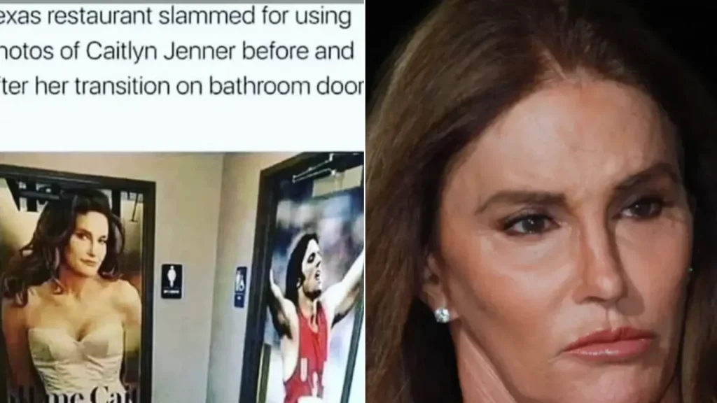 Caitlyn Jenner Reacts to Controversial Restroom Signs at Texas Restaurant