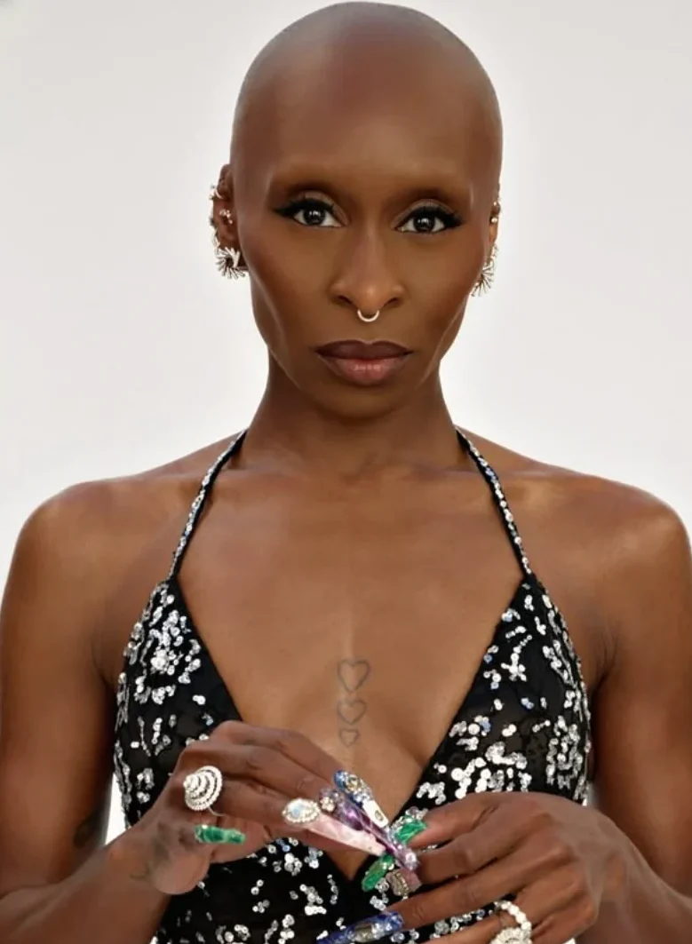 Cynthia Erivo, celebrated for her bold and eclectic style