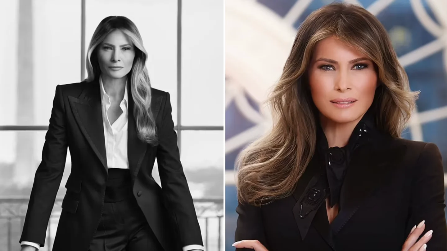 Melania Trump Redefines Elegance in Latest White House Portrait