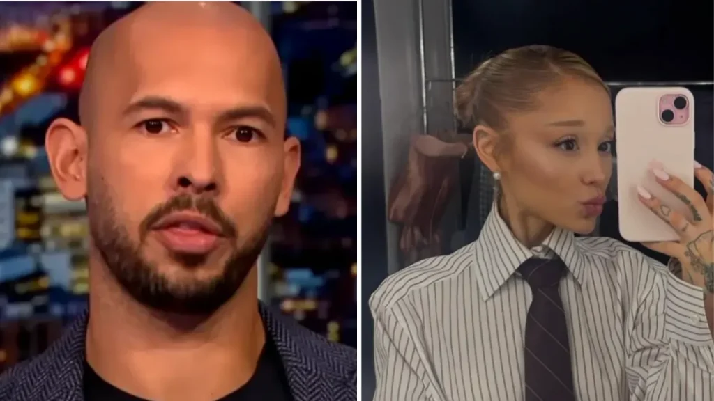 Andrew Tate Faces Backlash for Vile Comments About Ariana Grande Body
