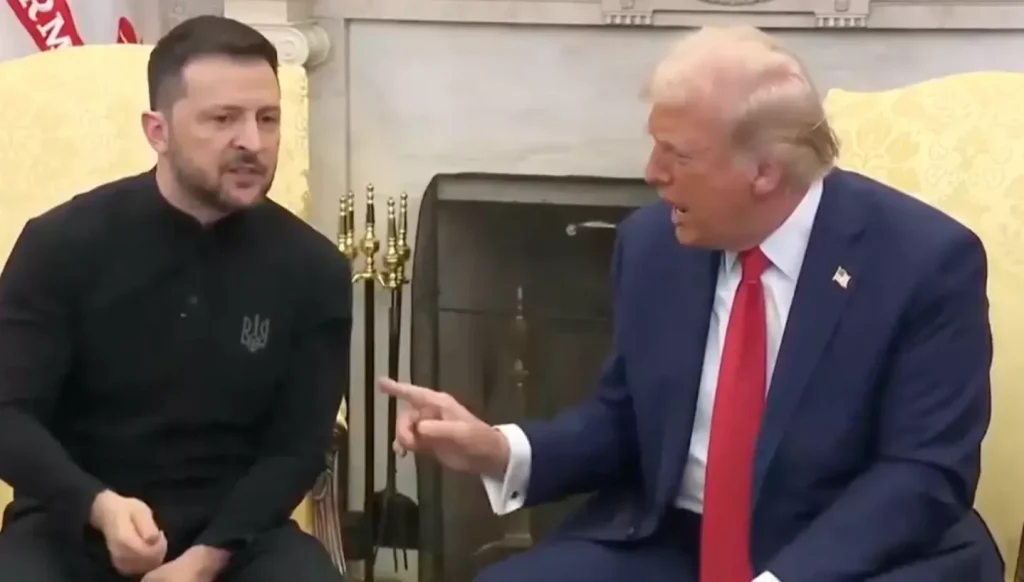 Trump Shouts at Zelenskyy