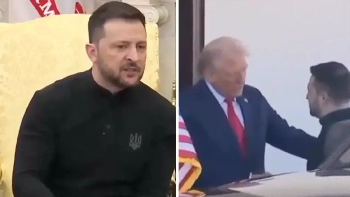 Trump Shouts at Zelenskyy in Explosive White House Footage