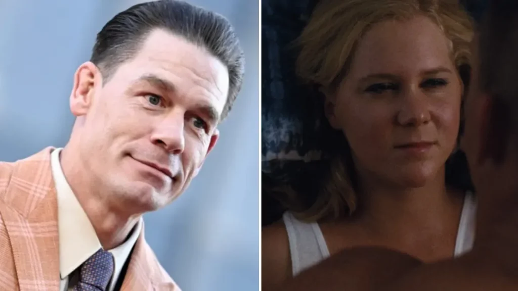 Amy Schumer Reacts to John Cena Awkward Scene Confession From Trainwreck