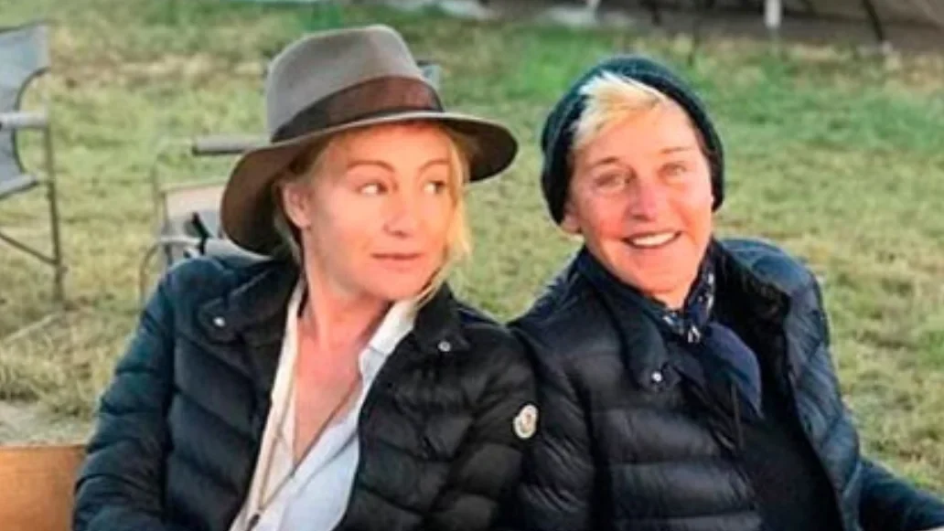 Ellen DeGeneres and Portia De rossi