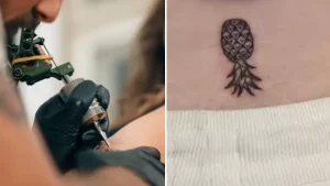 Woman Pineapple Tattoo Goes Viral After People Learn Its Secret Meaning